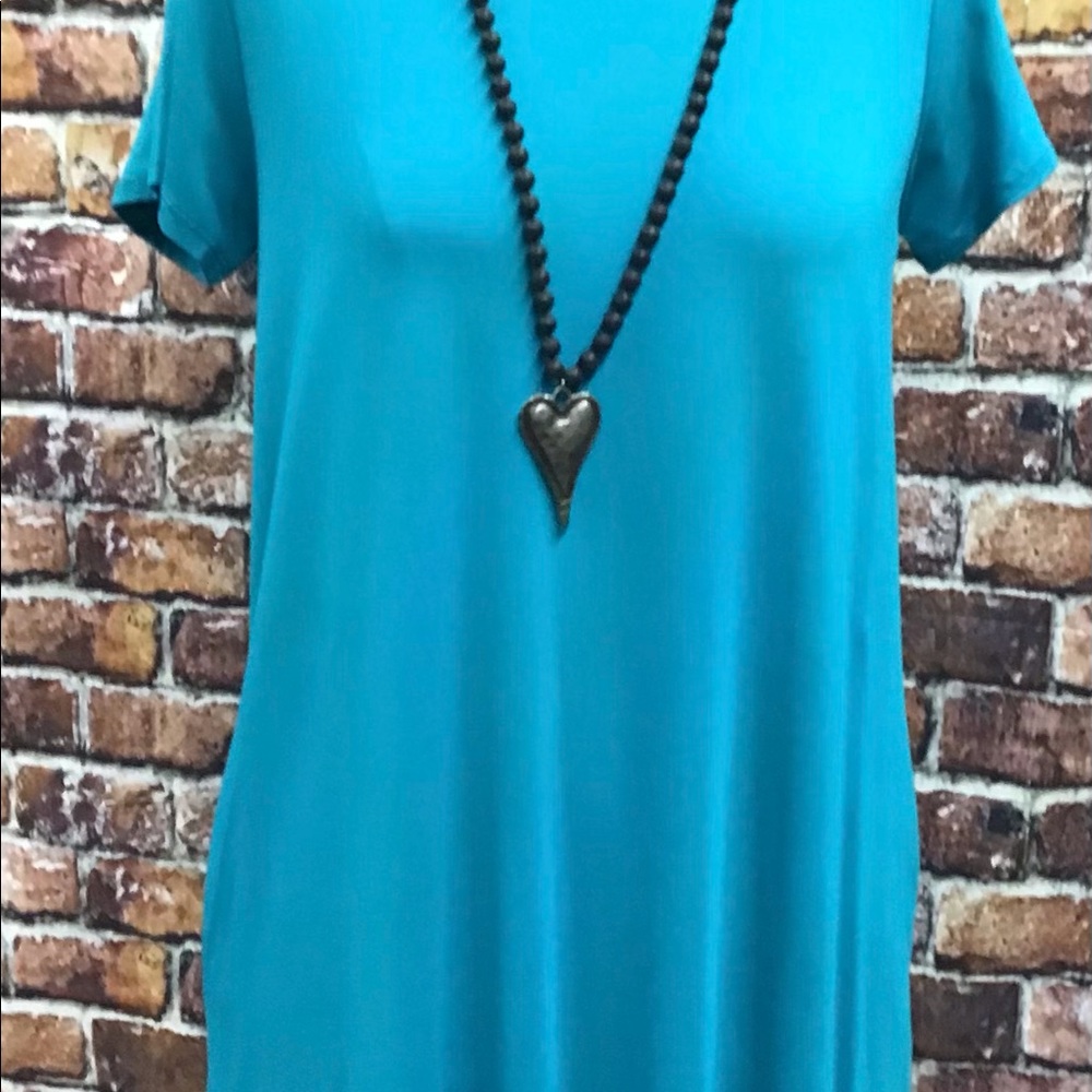 Short sleeve pocket dress